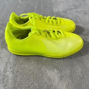 Nike Jr Magistax Ola II Indoor Shoes Cleats Youth 6 Neon Green Soccer 844423 777
